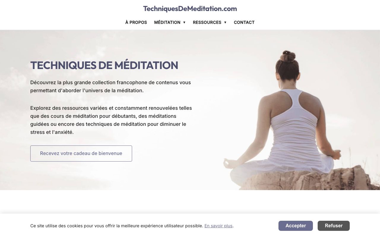 Site TechniquesDeMediation.com